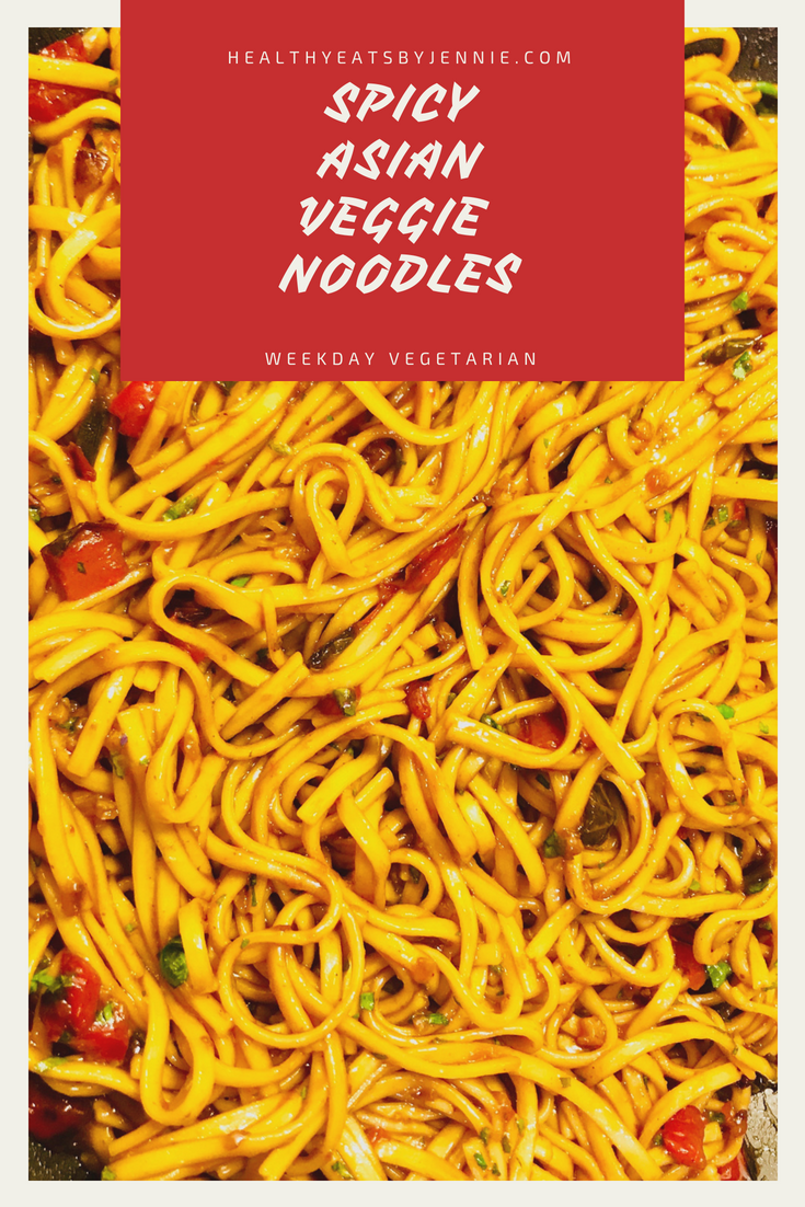 Spicy Asian Veggie Noodles
