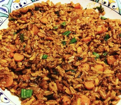 Carrot Ginger Fried Rice - Vegetarian Recipes | Healthy Eats by Jennie