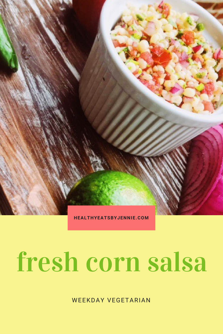 fresh corn salsa