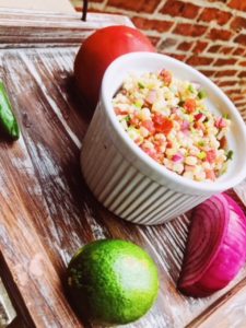Fresh Corn Salsa | Healthy Eats by Jennie