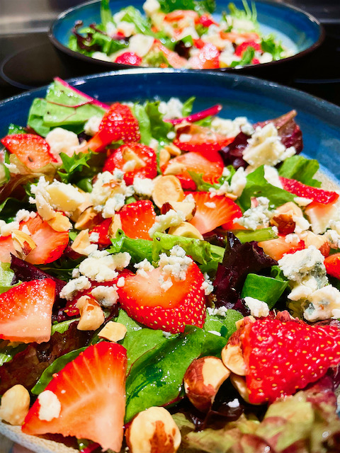 Strawberry Spring Mix Salad – Spring Mix Salad Recipe | Healthy Eats by Jennie