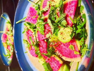 Arugula Korean Salad | Healthy Eats by Jennie