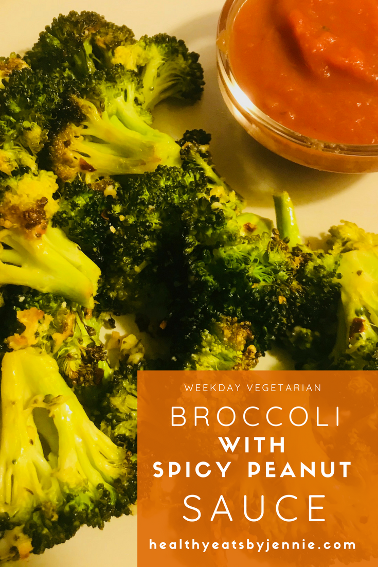 Broccoli Spicy Peanut Sauce