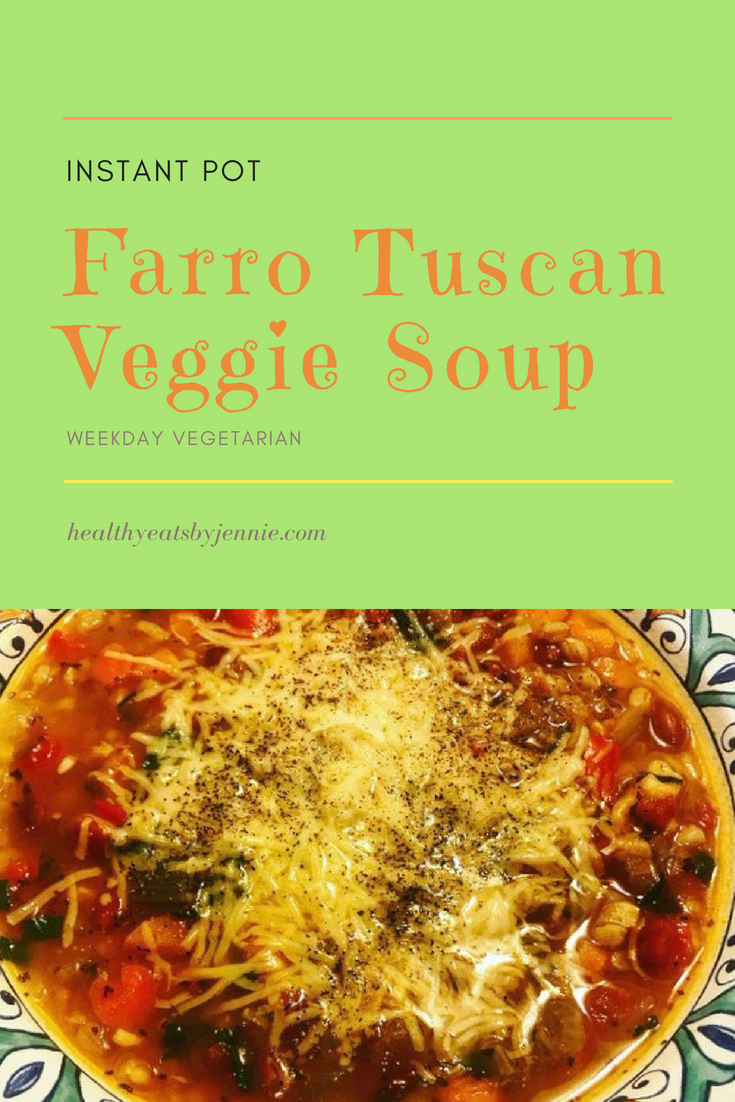 Farro Tuscan Veggie Soup
