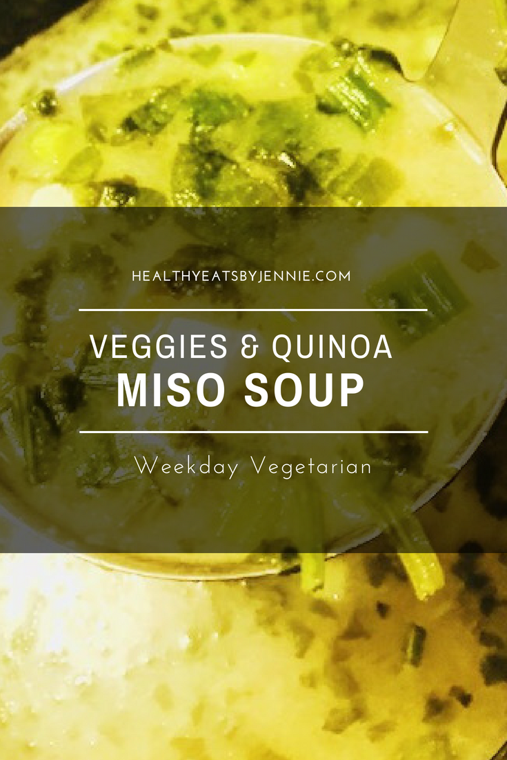 Veggies & Quinoa Miso Soup