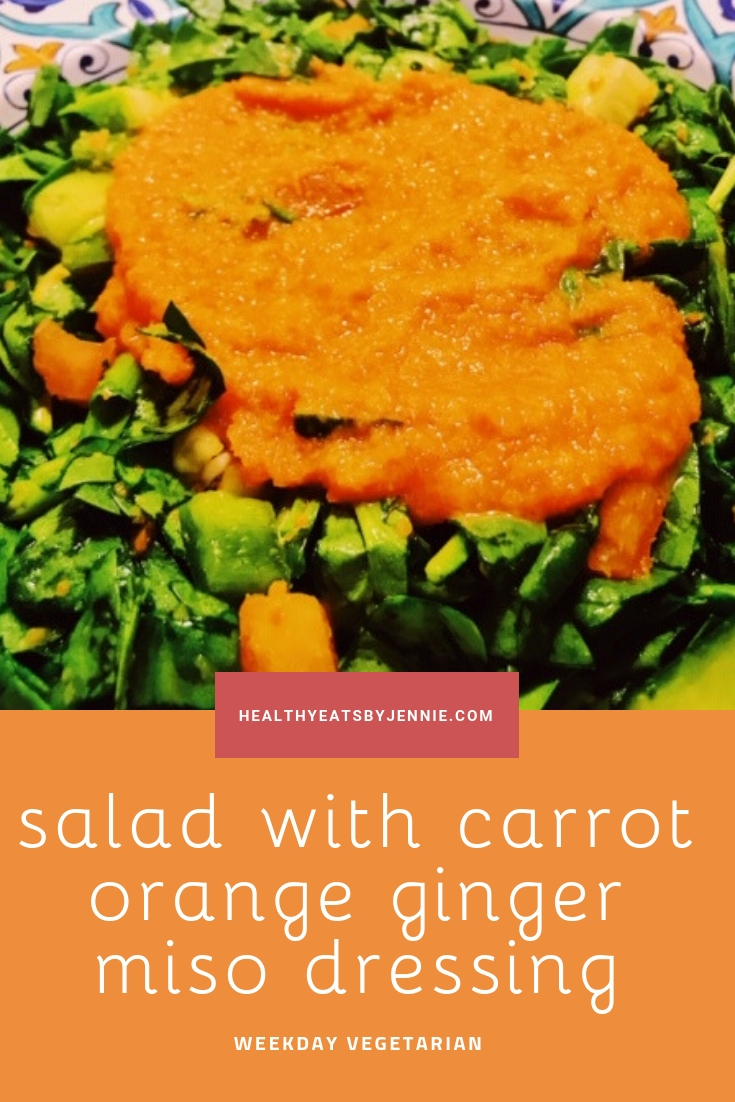 ginger miso salad