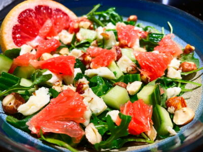 Grapefruit Arugula Salad Recipe | Healthy Eats by Jennie