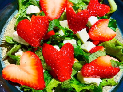 Strawberry Basil Salad | Healthy Eats by Jennie