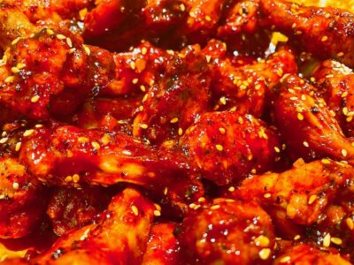 Baked Korean BBQ Wings | Healthy Eats by Jennie