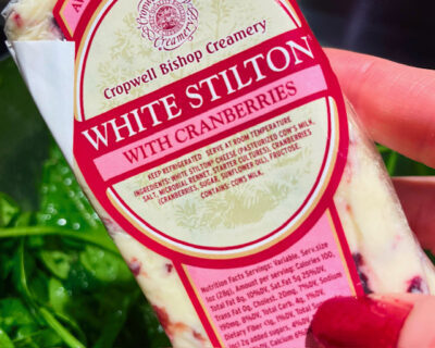 Cranberry Stilton Cheese | Healthy Eats by Jennie