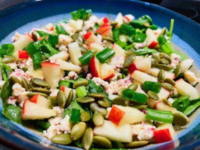 Honeycrisp Spinach Salad | Healthy Eats by Jennie